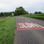 SLOW on the A429 northeast of Kemble