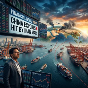 Financial News India: China Exports Hit by Iran War