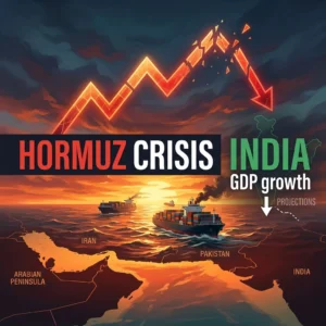 GDP growth India: Hormuz Crisis Slashes Projections